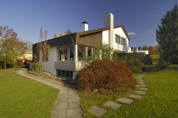 Das Haus stammt aus den 70er Jahre