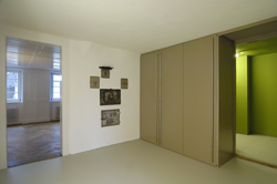 Der Ofenraum ist neu Garderobe
